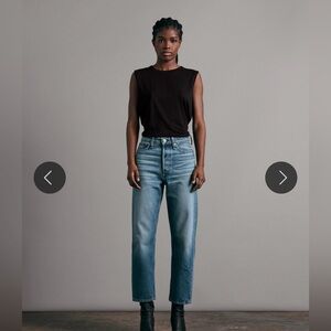 Rag and Bone Alissa Straight Jeans in Clover